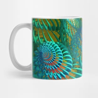 3D seashells artwork Mug